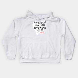 Dentist mom gift for mothers day Kids Hoodie